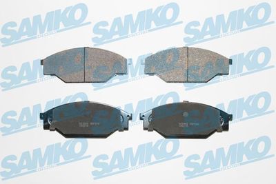 5SP266 SAMKO Комплект тормозных колодок, дисковый тормоз
