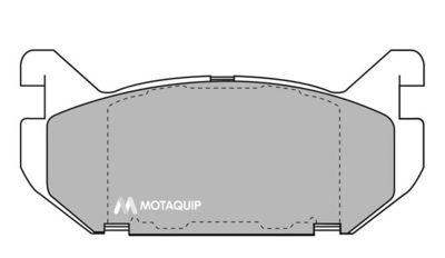 LVXL768 MOTAQUIP Комплект тормозных колодок, дисковый тормоз