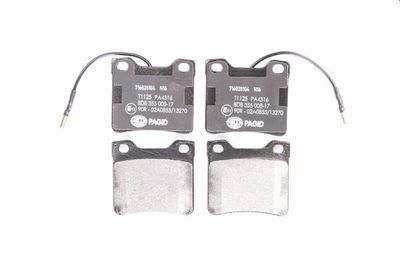 8DB355008171 HELLA Комплект тормозных колодок, дисковый тормоз