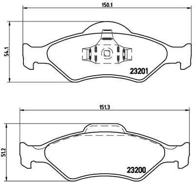 FK20224 KAISHIN Комплект тормозных колодок, дисковый тормоз