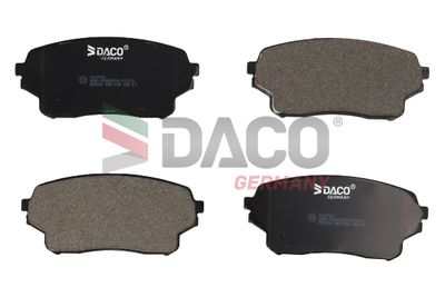 323702 DACO Germany Комплект тормозных колодок, дисковый тормоз