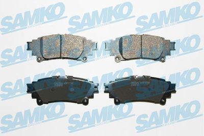 5SP1746 SAMKO Комплект тормозных колодок, дисковый тормоз