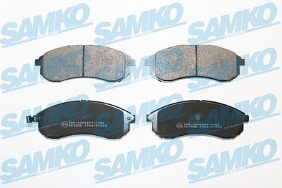 5SP1334 SAMKO Комплект тормозных колодок, дисковый тормоз