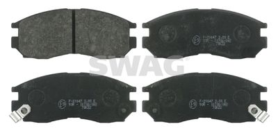 80916327 SWAG Комплект тормозных колодок, дисковый тормоз