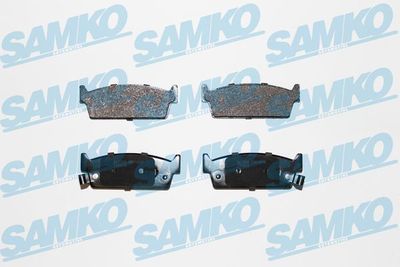5SP1010 SAMKO Комплект тормозных колодок, дисковый тормоз