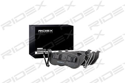 402B0382 RIDEX Комплект тормозных колодок, дисковый тормоз