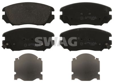 40916895 SWAG Комплект тормозных колодок, дисковый тормоз