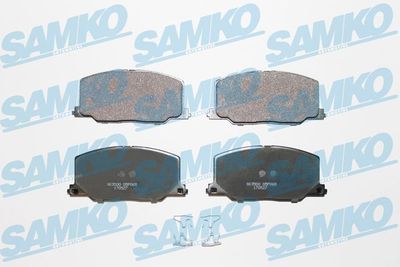 5SP068 SAMKO Комплект тормозных колодок, дисковый тормоз