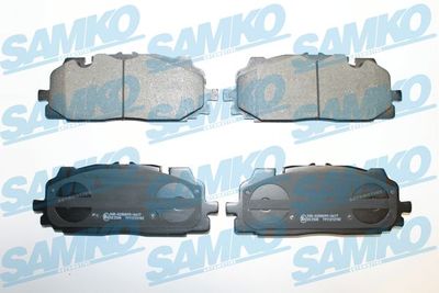 5SP2102 SAMKO Комплект тормозных колодок, дисковый тормоз
