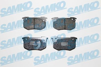 5SP229 SAMKO Комплект тормозных колодок, дисковый тормоз