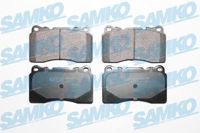 5SP1394 SAMKO Комплект тормозных колодок, дисковый тормоз