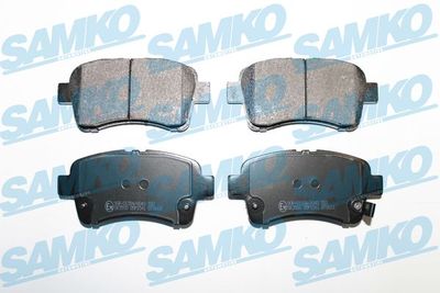 5SP1541 SAMKO Комплект тормозных колодок, дисковый тормоз