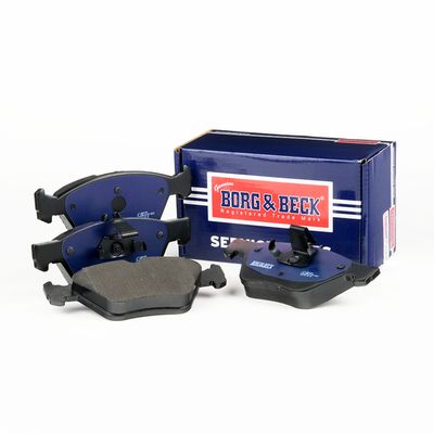 BBP1393 BORG & BECK Комплект тормозных колодок, дисковый тормоз