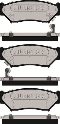 JCP1020 JURATEK Комплект тормозных колодок, дисковый тормоз