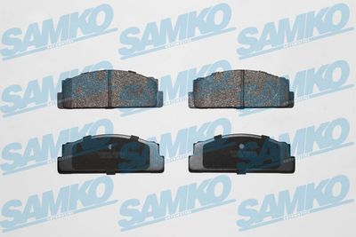 5SP001 SAMKO Комплект тормозных колодок, дисковый тормоз