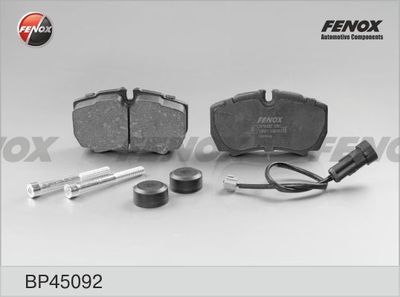 BP45092 FENOX Комплект тормозных колодок, дисковый тормоз