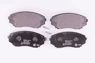 8DB355009641 HELLA Комплект тормозных колодок, дисковый тормоз