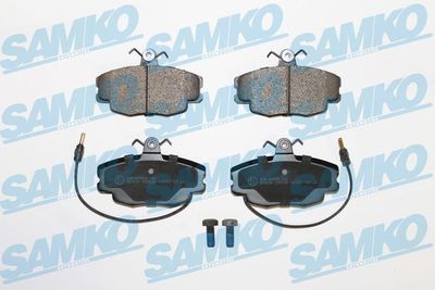 5SP220 SAMKO Комплект тормозных колодок, дисковый тормоз