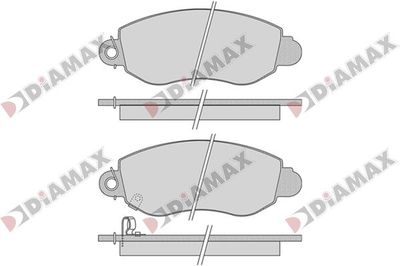 N09772 DIAMAX Комплект тормозных колодок, дисковый тормоз