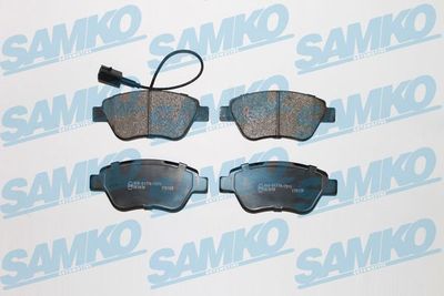 5SP1264 SAMKO Комплект тормозных колодок, дисковый тормоз