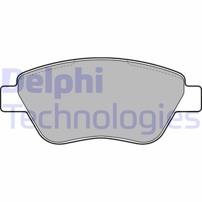 LP1899 DELPHI Комплект тормозных колодок, дисковый тормоз