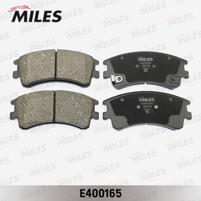 E400165 MILES Комплект тормозных колодок, дисковый тормоз