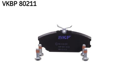 VKBP80211 SKF Комплект тормозных колодок, дисковый тормоз