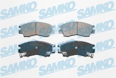 5SP042 SAMKO Комплект тормозных колодок, дисковый тормоз