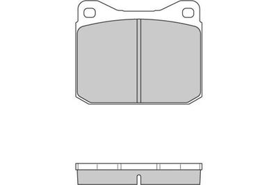 120097 E.T.F. Комплект тормозных колодок, дисковый тормоз