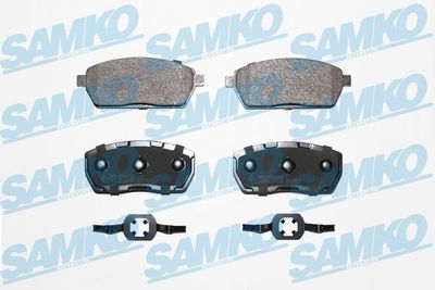 5SP936 SAMKO Комплект тормозных колодок, дисковый тормоз