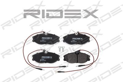 402B0115 RIDEX Комплект тормозных колодок, дисковый тормоз