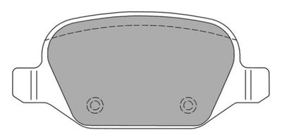 FBP1154 FREMAX Комплект тормозных колодок, дисковый тормоз