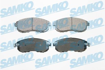 5SP1606 SAMKO Комплект тормозных колодок, дисковый тормоз