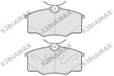 N09221 DIAMAX Комплект тормозных колодок, дисковый тормоз