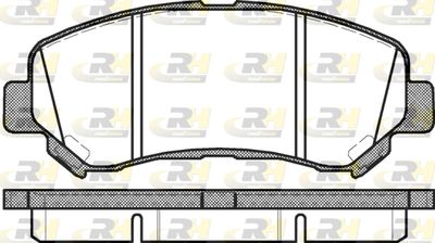 2131800 ROADHOUSE Комплект тормозных колодок, дисковый тормоз