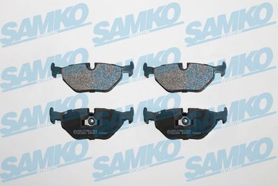 5SP463 SAMKO Комплект тормозных колодок, дисковый тормоз