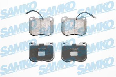 5SP146 SAMKO Комплект тормозных колодок, дисковый тормоз