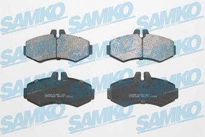 5SP672 SAMKO Комплект тормозных колодок, дисковый тормоз
