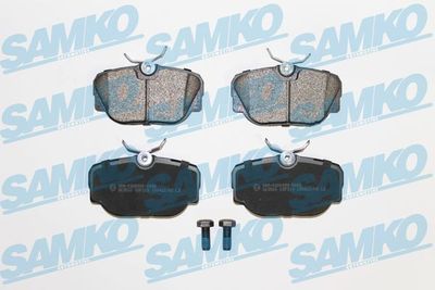 5SP319 SAMKO Комплект тормозных колодок, дисковый тормоз