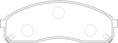 FP3022 FIT Комплект тормозных колодок, дисковый тормоз