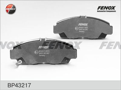 BP43217 FENOX Комплект тормозных колодок, дисковый тормоз
