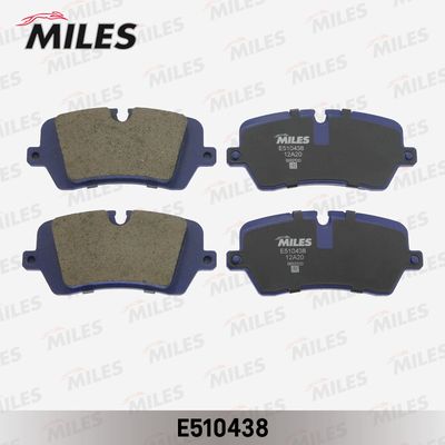 E510438 MILES Комплект тормозных колодок, дисковый тормоз