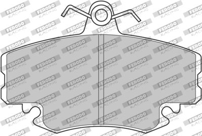 FCP845H FERODO RACING Комплект тормозных колодок, дисковый тормоз