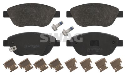 40916630 SWAG Комплект тормозных колодок, дисковый тормоз