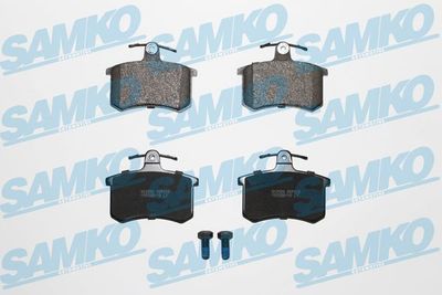 5SP215 SAMKO Комплект тормозных колодок, дисковый тормоз