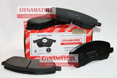 DBP1621 DYNAMATRIX Комплект тормозных колодок, дисковый тормоз