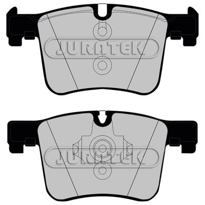 JCP8021 JURATEK Комплект тормозных колодок, дисковый тормоз