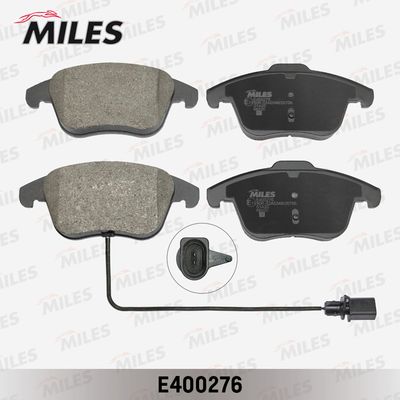 E400276 MILES Комплект тормозных колодок, дисковый тормоз