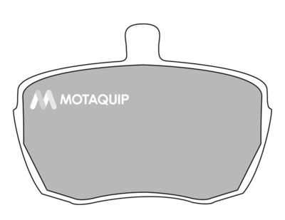 LVXL355 MOTAQUIP Комплект тормозных колодок, дисковый тормоз