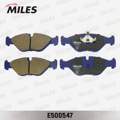 E500547 MILES Комплект тормозных колодок, дисковый тормоз